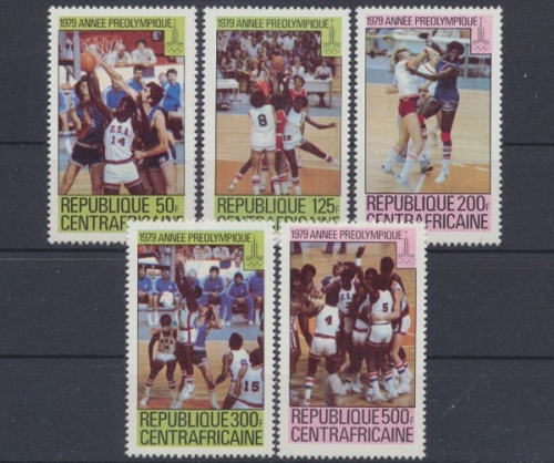 Zentralafrik. Republik, MiNr. 653-657, postfrisch