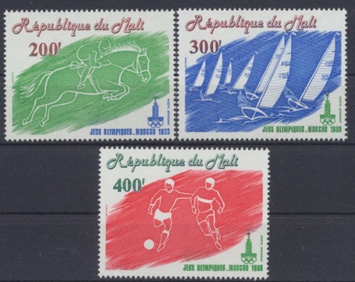 Mali, MiNr. 755-757, postfrisch