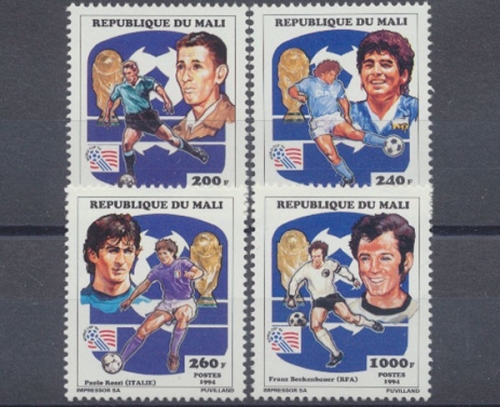 Mali, MiNr. 1196-1199 A, postfrisch