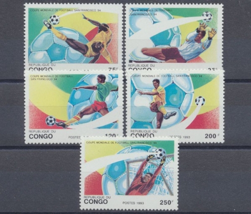 Kongo (Brazzaville), MiNr. 1357-1361, postfrisch