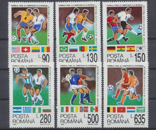 Rumänien, MiNr. 4992-4997, postfrisch