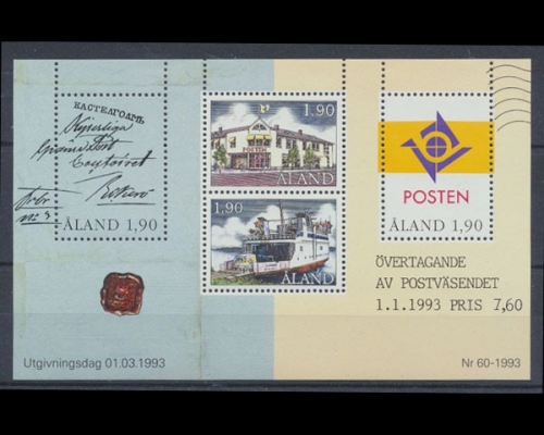 Aland, MiNr. Block 2, postfrisch