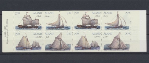 Aland, MiNr. 95-98, MH 3, postfrisch