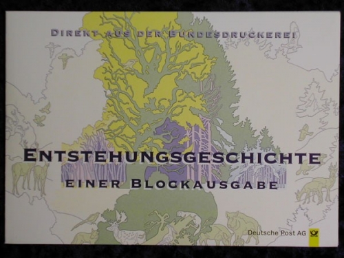 Deutschland (BRD), MiNr. Block 38, 6-Farbdruck Entstehungsgeschichte