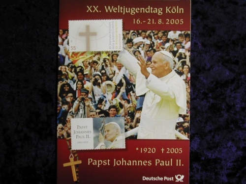 Deutschland (BRD), MiNr. 2460 + 2469, EB 5/2005, ESST