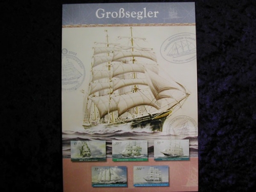 Deutschland (BRD), MiNr. 2464-2468, EB Großformat, ESST