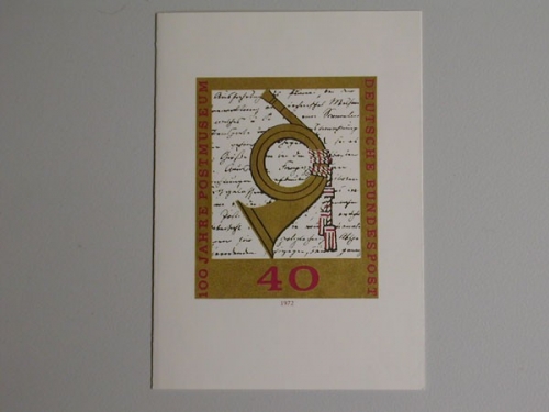 Deutschland (BRD), MiNr. 739, Jahresgabe der Versandstelle 1972