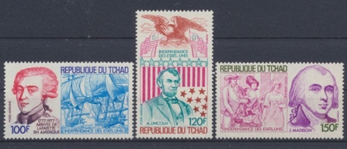 Tschad, Schiffe, MiNr. 789-791, postfrisch