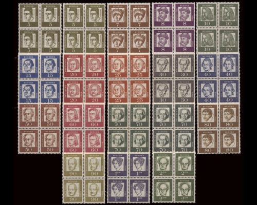 Deutschland (BRD), Michel Nr. 347-362 y VB, postfrisch (361201)