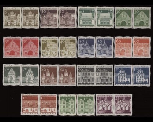 Deutschland (BRD), Michel Nr. 489-503 WP, postfrisch (361271)