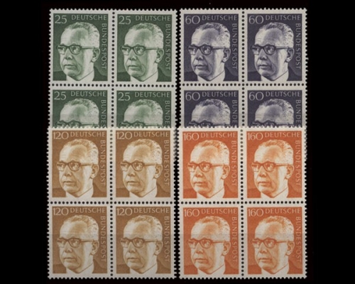 Deutschland (BRD), Michel Nr. 689-692 VB, postfrisch (361421)