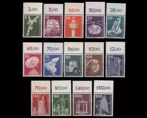 Deutschland (BRD), Michel Nr. 846-859 OR, postfrisch (361611)