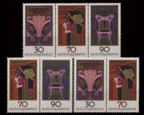Deutschland (BRD), Michel Nr. 923-925 ZD Kombi, postfrisch (361751)