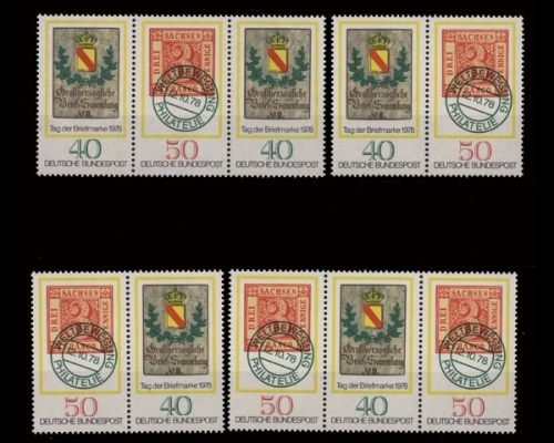 Deutschland (BRD), Michel Nr. 980-981 ZD Kombi, postfrisch (361801)