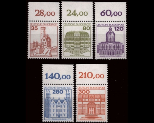 Deutschland (BRD), Michel Nr. 1139-1143 OR, postfrisch (362011)