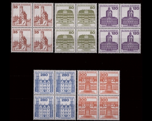 Deutschland (BRD), Michel Nr. 1139-1143 VB, postfrisch (362031)