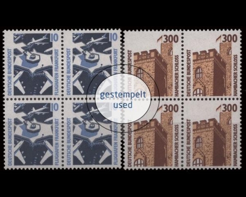 Deutschland (BRD), Michel Nr. 1347-1348 VB, gestempelt (362282)