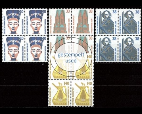 Deutschland (BRD), Michel Nr. 1398-1401 VB, gestempelt (362502)