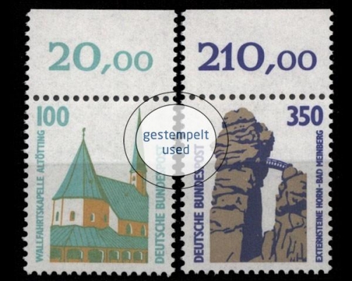 Deutschland (BRD), Michel Nr. 1406-1407 OR, gestempelt (362552)