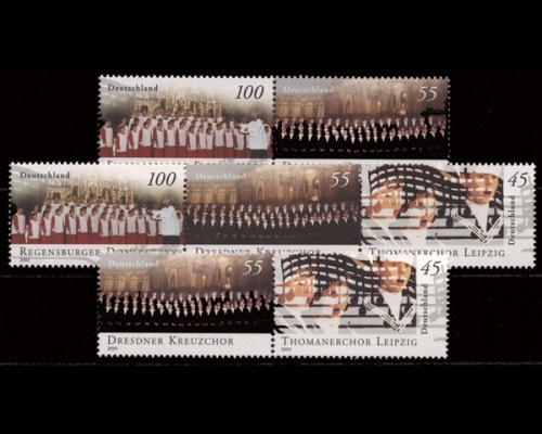 Deutschland (BRD), Michel Nr. 2318-2320 ZD Kombi, postfrisch (364371)