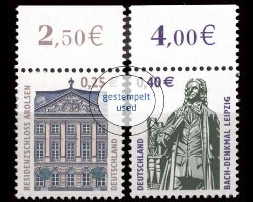 Deutschland (BRD), Michel Nr. 2374-2375 OR, gestempelt (364472)