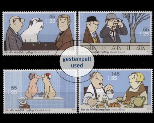 Deutschland (BRD), Michel Nr. 2836-2839, gestempelt