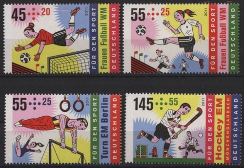 Deutschland (BRD), Michel Nr. 2857-2860, postfrisch