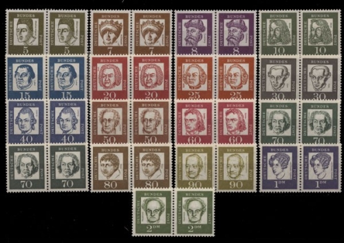 Deutschland (BRD), Michel Nr. 347-362 y, WP, postfrisch (361191)