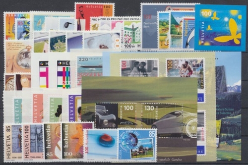 Schweiz, MiNr. 1906-1950, Jahrgang 2005, postfrisch