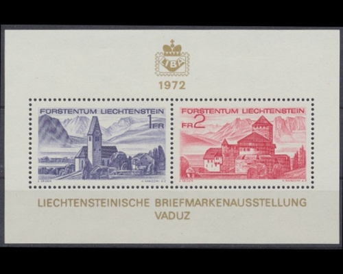 Liechtenstein, MiNr. Block 9, postfrisch