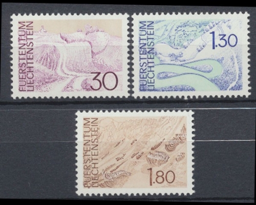 Liechtenstein, Michel Nr. 581-583, postfrisch