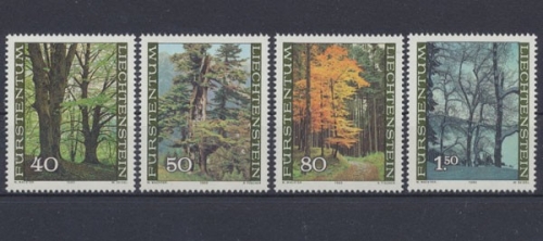 Liechtenstein, MiNr. 757-760, postfrisch