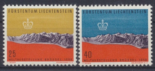 Liechtenstein, MiNr. 369-370, postfrisch