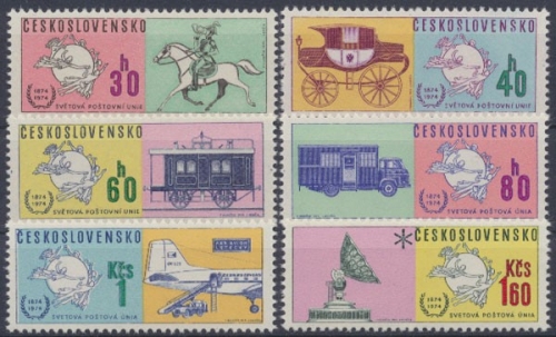 Tschechoslowakei, MiNr. 2222-2227, postfrisch