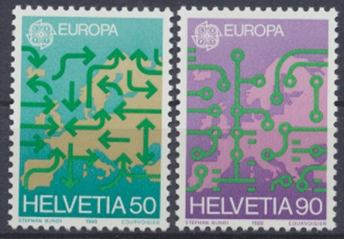 Schweiz, MiNr. 1370-1371, postfrisch