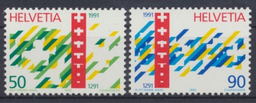 Schweiz, Michel Nr. 1421-1422, postfrisch
