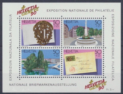 Schweiz, MiNr. Block 26, postfrisch