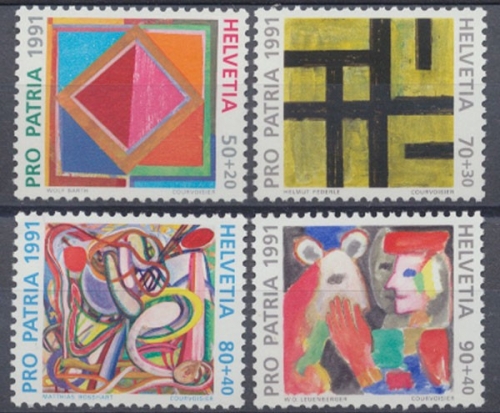 Schweiz, MiNr. 1446-1449, postfrisch