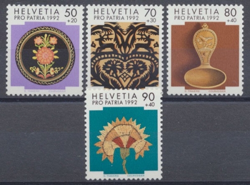 Schweiz, MiNr. 1470-1473, postfrisch