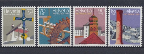 Schweiz, MiNr. 1577-1580, postfrisch
