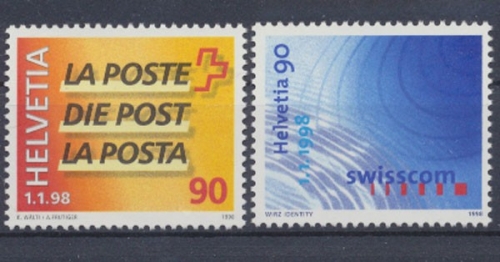 Schweiz, Michel Nr. 1637-1638, postfrisch