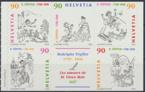 Schweiz, MiNr. 1675-1679, postfrisch