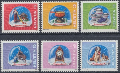 Schweiz, MiNr. 1709-1714, postfrisch