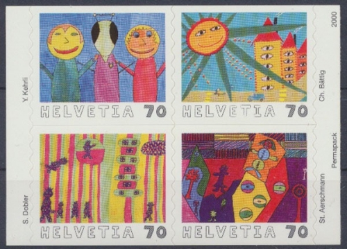 Schweiz, MiNr. 1731-1734 Zd, postfrisch