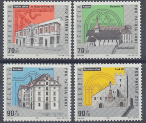 Schweiz, MiNr. 1753-1756, postfrisch