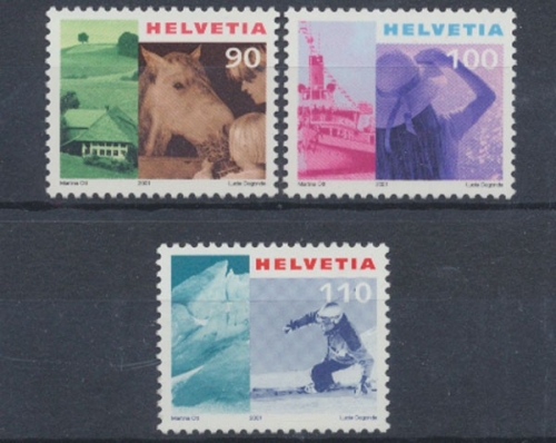 Schweiz, MiNr. 1769-1771, postfrisch