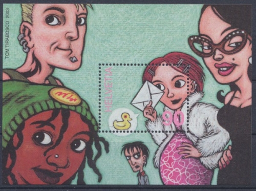 Schweiz, MiNr. Block 34, postfrisch