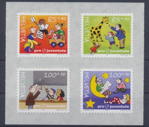 Schweiz, MiNr. 1902-1905 sk, postfrisch