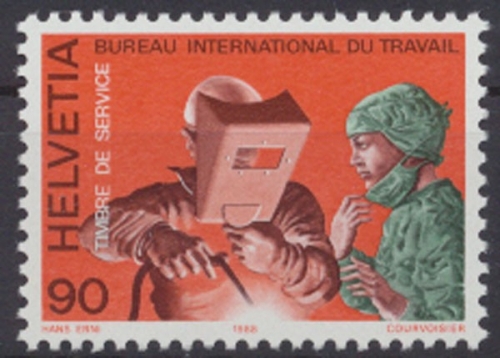 Schweiz - Arbeitsorganisation, Michel Nr.109, postfrisch