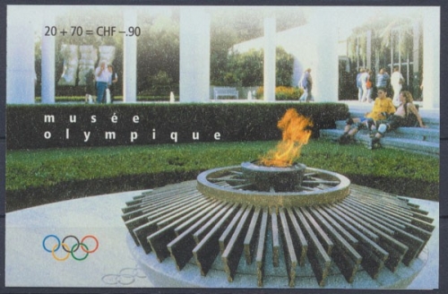 Schweiz - Int. Olympisches Komitee, Michel Nr. MH 1, postfrisch